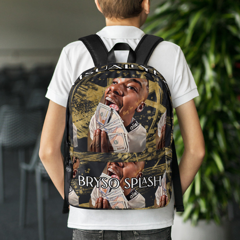 Backpack 50 % proceeds go to artist BrySo Splash @splash_messiah