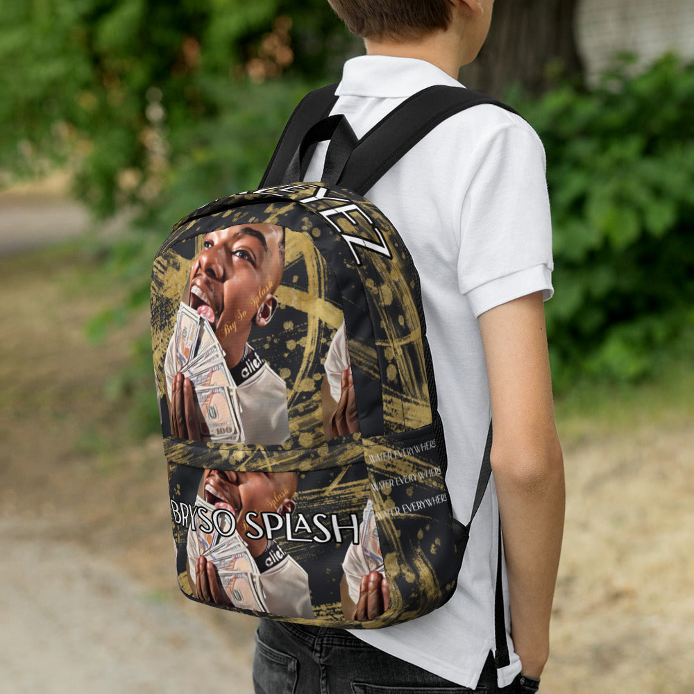 Backpack 50 % proceeds go to artist BrySo Splash @splash_messiah