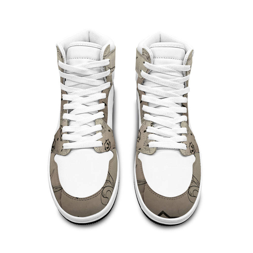 [White Shoe Tongue] Custom Shoes Unisex Shoe
